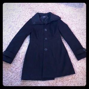 Black fall coat
